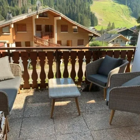 Moderne Appart. 4 Pers. Avec Terrasse Plein Sud, Proche Télécabine Du Linga - équipements Inclus - Fr-1-198-222 Appartamento Châtel